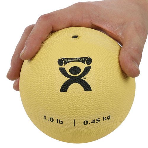 Plyometric Rebounder Ball 1 lb. Tan 5 Diameter