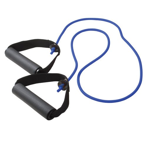 Cando Exercise Tubing w/handle Blue Heavy 48