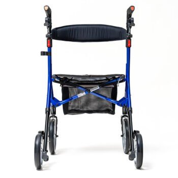 Ascent Euro-Style Rollator Cobalt Blue - Image 4