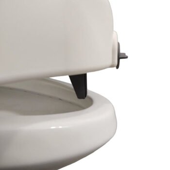 Raised Toilet Seat with Lock & Arms Blue Jay Retail Each - Image 7