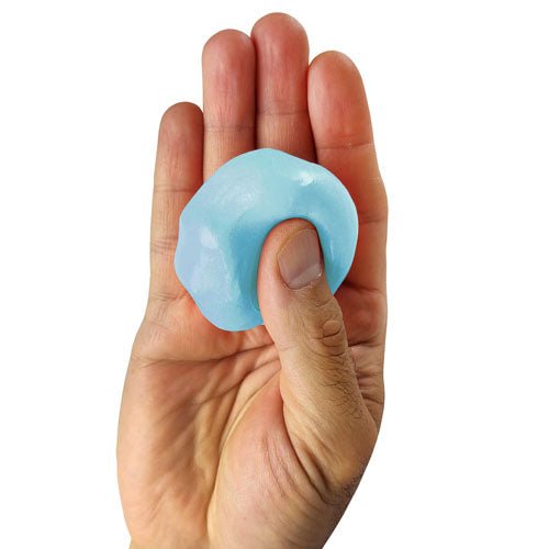 Squeeze 4 Strength 2 oz. Hand Therapy Putty Blue Firm - Image 2