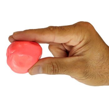 Squeeze 4 Strength 6 oz. Hand Therapy Putty Red Soft - Image 3