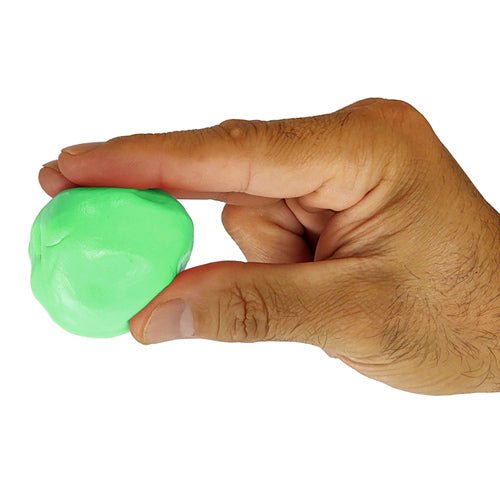 Squeeze 4 Strength 1 lb. Hand Therapy Putty Green Med - Image 3