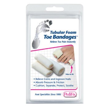 Tubular-Foam Toe Bandage SM (2 packs of 3) - Image 2