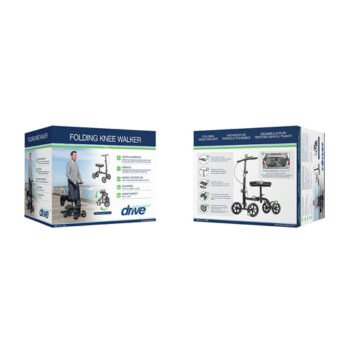 Economy Folding Knee Walker Retail Pack - Image 8
