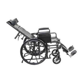 Silver Sport Recliner WC with Vinyl Upholstery/DDA 16 - Image 4