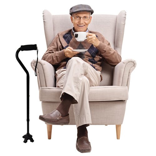 Stand Up For Your Cane Quadruple Cane Tip 3/4 Dia - Image 2